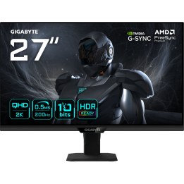 Écran Gigabyte G27Q20T 27" QHD 2K IPS 210 Hz OC 0,5 ms HDR FreeSync/G-Sync