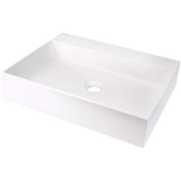 Lavatório com bancada em granito e espaço para torneira - 500x400 mm