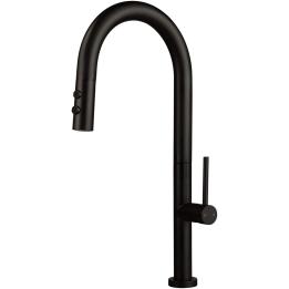 Grifo de cocina con caño extraíble - 2 tipos de chorro