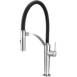 Torneira de cozinha com bico flexível - 2 tipos de jato