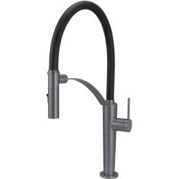 Grifo de cocina con caño flexible - 2 tipos de chorro