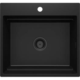 Magnetic granite sink 1-bowl