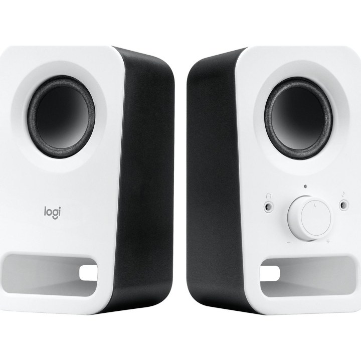 Altavoces Logitech Z150/ 6W/ 2.0/ Blanco