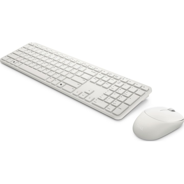 Teclado e mouse sem fio Dell Pro 5 KM526 - QWERTZ DE - Branco