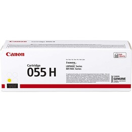 Toner original Canon # 055H haute capacité / jaune