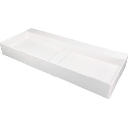 Lavabo con encimera de granito y rejilla