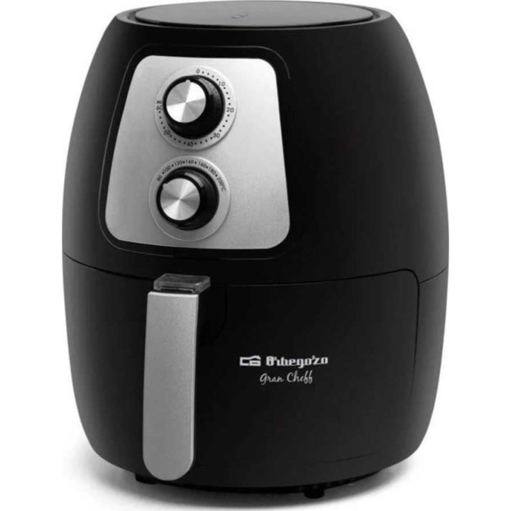 Orbegozo FDR 60 17822 OR: freidora digital con aire caliente, capacidad de 4 l, potencia de 1500 W