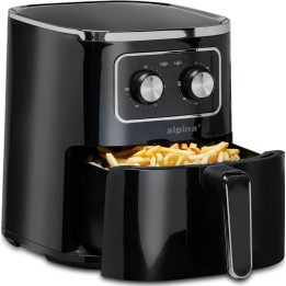 Fritadeira Alpina ALP-BL-24686, capacidade de 4,5 L, potência de 1450 W, cor preta
