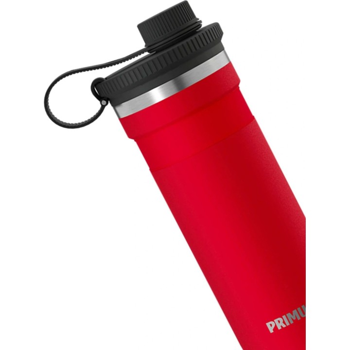 Primus Mika Wide 714429 Insulated Water Bottle with Lid 0.5L Capacity Primus Red Color