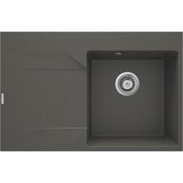 Granit sink 1-bowl with drainer - left
