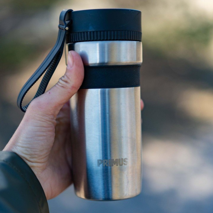 Primus Mika Wide 714441 Insulated Travel Mug Drinking Cup 0.35L Capacity Primus Red