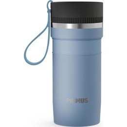 Caneca de viagem térmica Primus Mika Wide 714419, capacidade de 0,35 L, azul glaciar