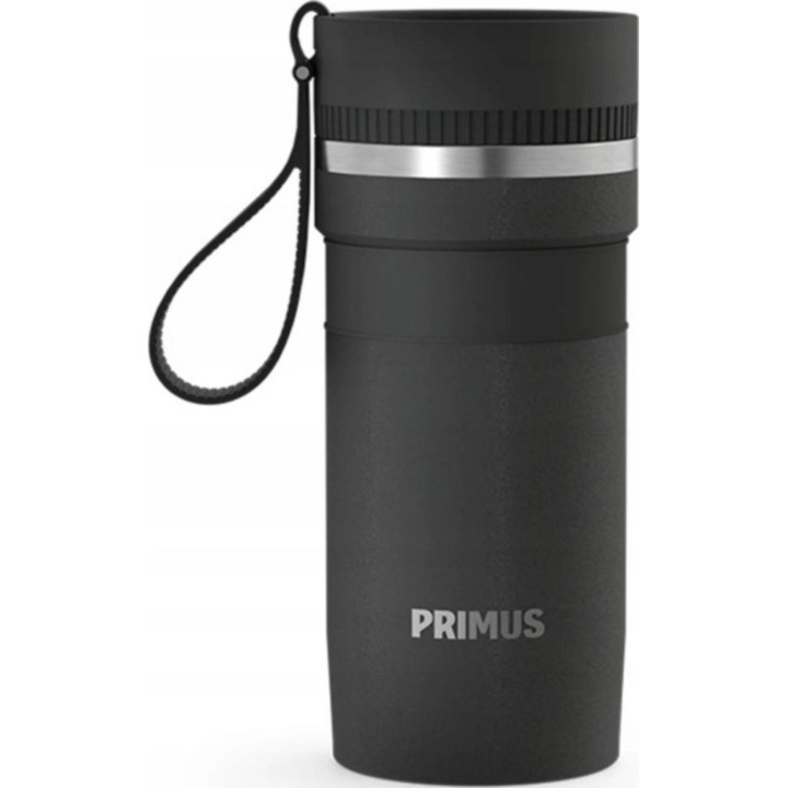 Tazza da viaggio termica Primus Mika Wide 714433, capacità 0,35 L, colore Cliff Ash Gray