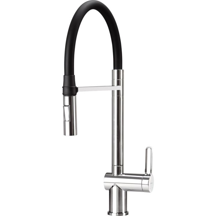 Robinet de cuisine avec bec flexible - 2 jets