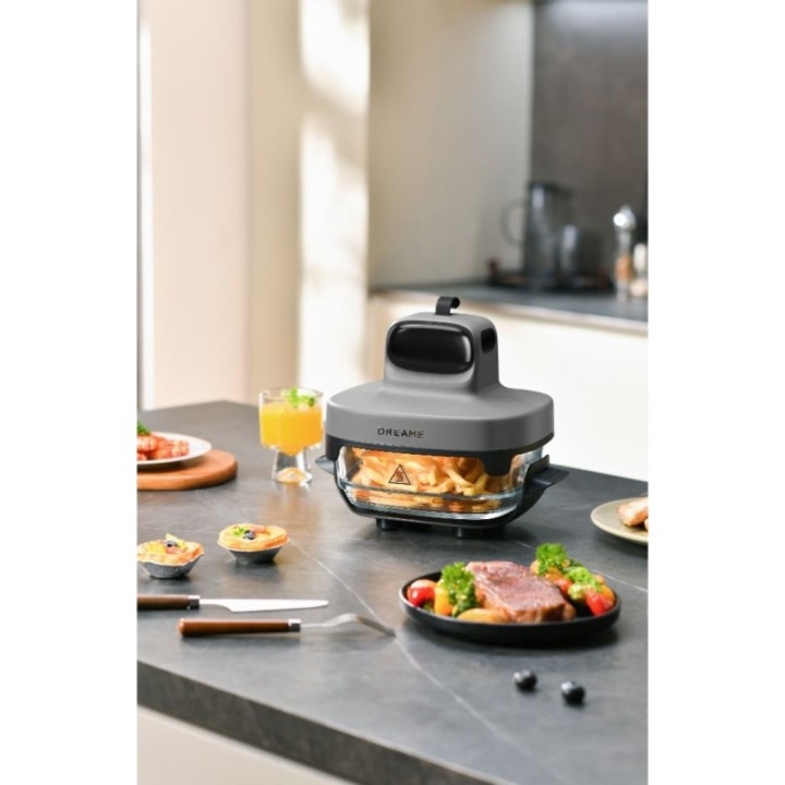 Friteuse à air chaud, friteuse traditionnelle et multicuiseur Dreame PT60-GN, couleur vert sauge