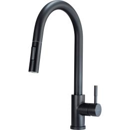 Robinet de cuisine avec bec extractible - 2 types de jets