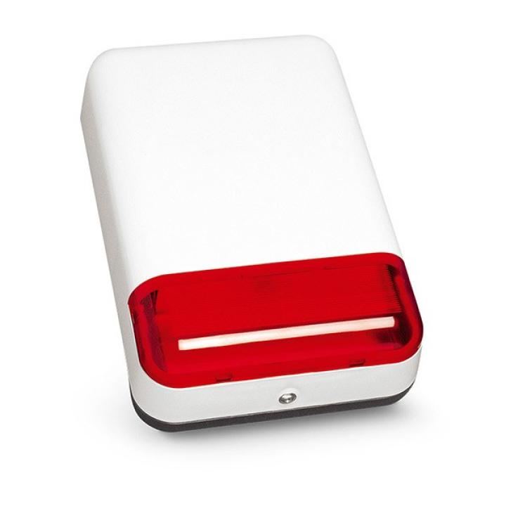 Satel SPL-2030 R sirena Sirena con cavo Esterno Rojo, Blanco