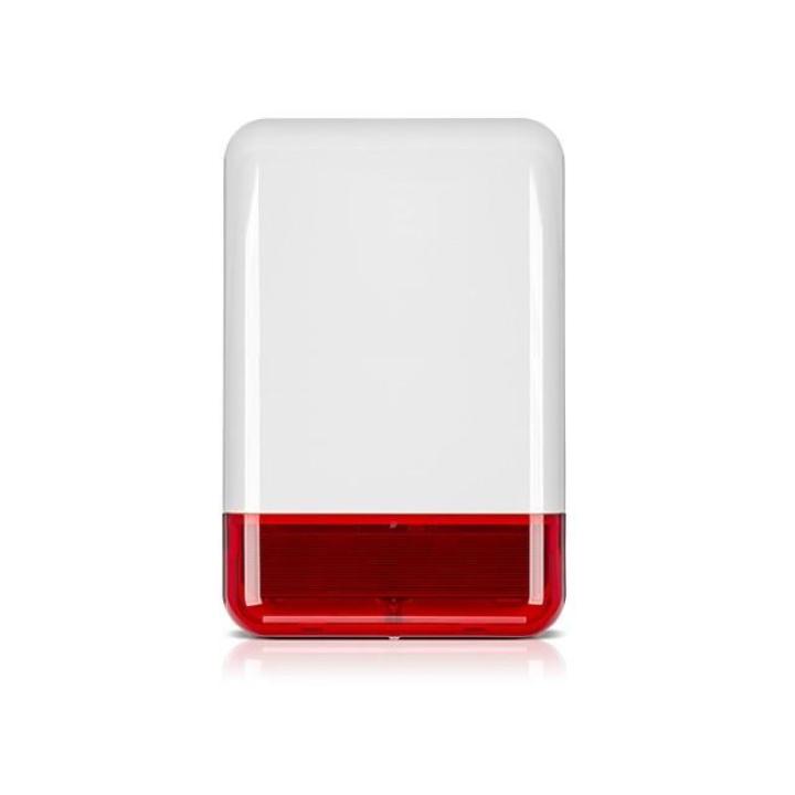 Satel SPL-2030 R Sirena Sirena mit Kabel Exterieur Rojo, Blanco