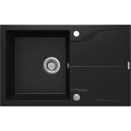 1-bowl granite sink with drainer