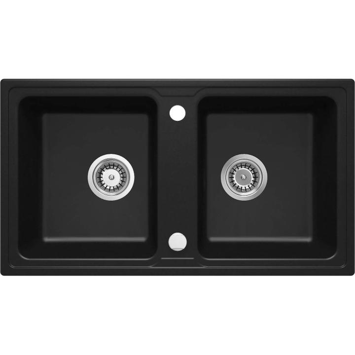 Fregadero de granito de dos cubetas
