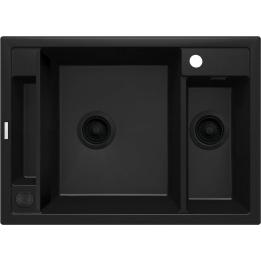 Lavello magnetico in granito a 1,5 vasche