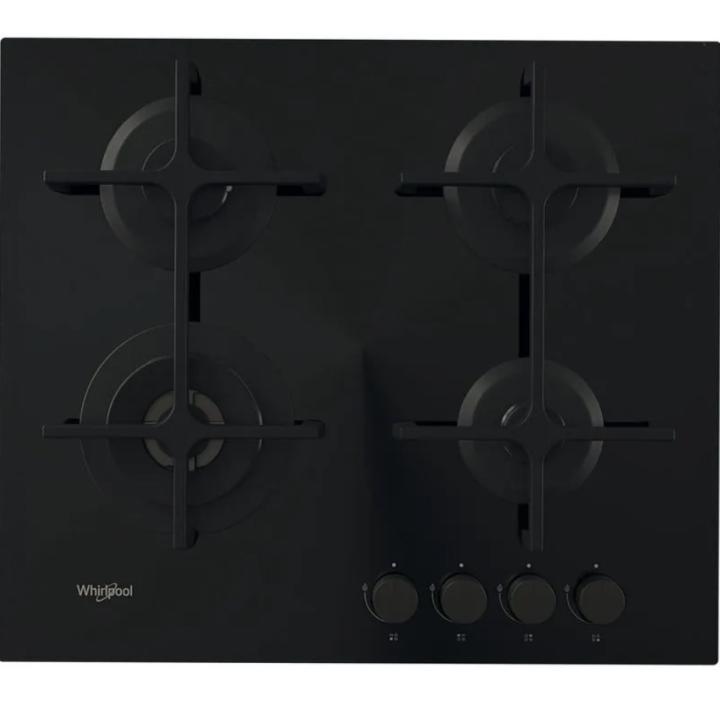 Whirlpool AKT 627/NB1 Negro Integrado 59 cm Encimera de gas 4 Zone(n)