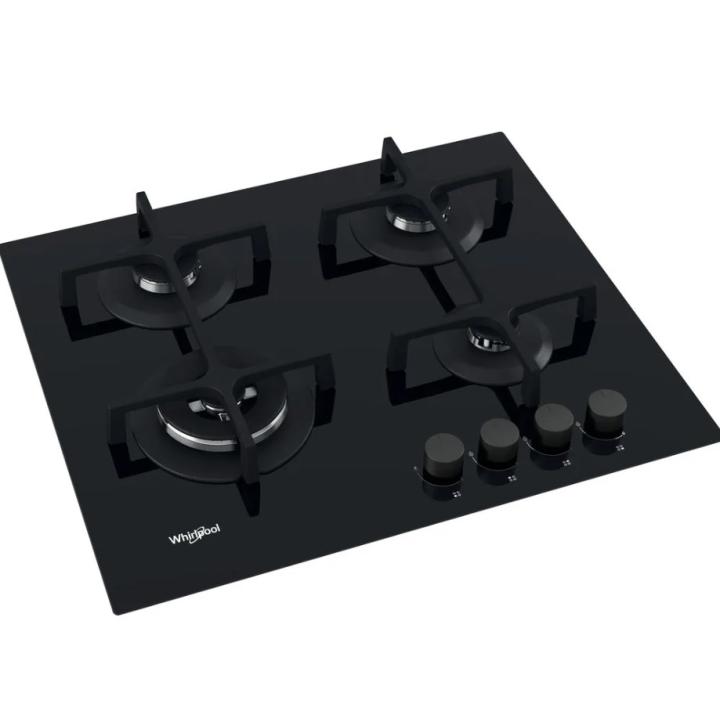Whirlpool AKT 627/NB1 Noir Intégré 59 cm Encimera de gas 4 zone(s)