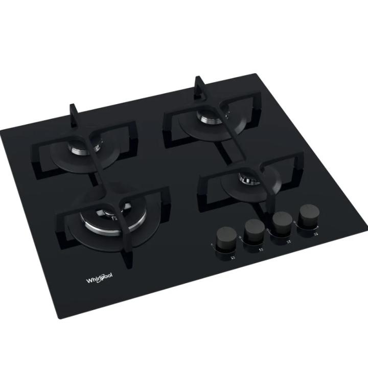 Whirlpool AKT 627/NB1 Negro Integrado 59 cm Encimera de gas 4 zone(s)