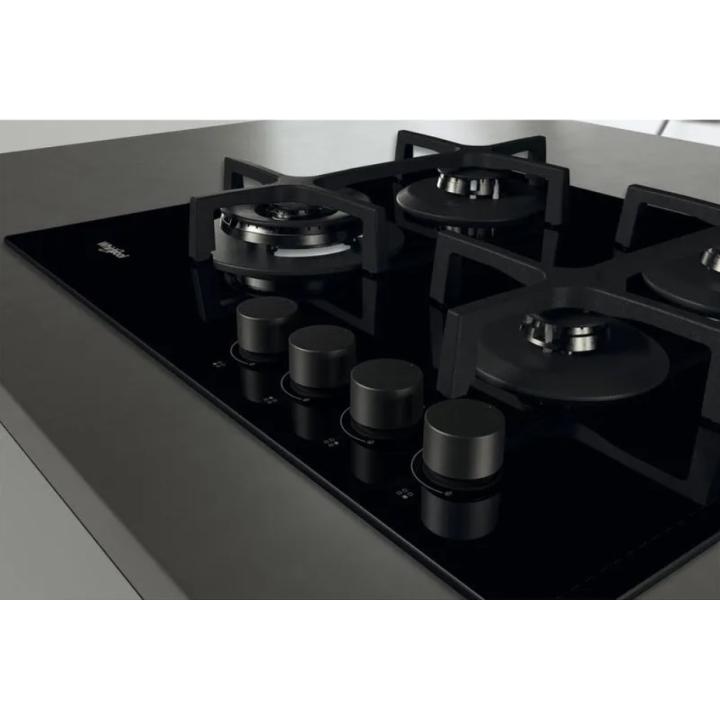 Whirlpool AKT 627/NB1 Negro Integrado 59 cm Encimera de gas 4 zone(s)