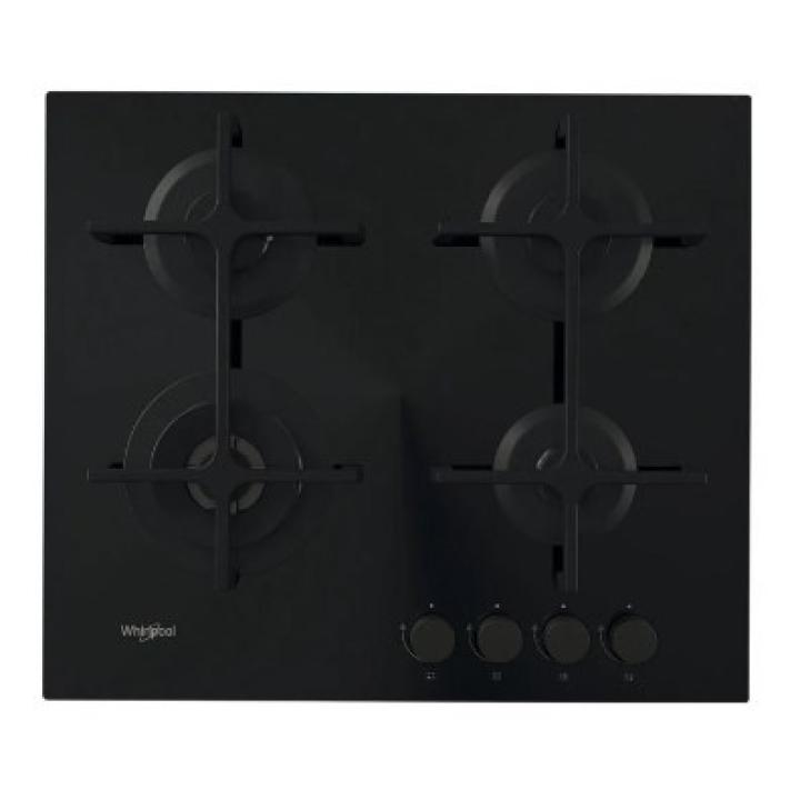 Whirlpool AKT 627/NB1 Negro Integrado 59 cm Encimera de gas 4 zona(s)