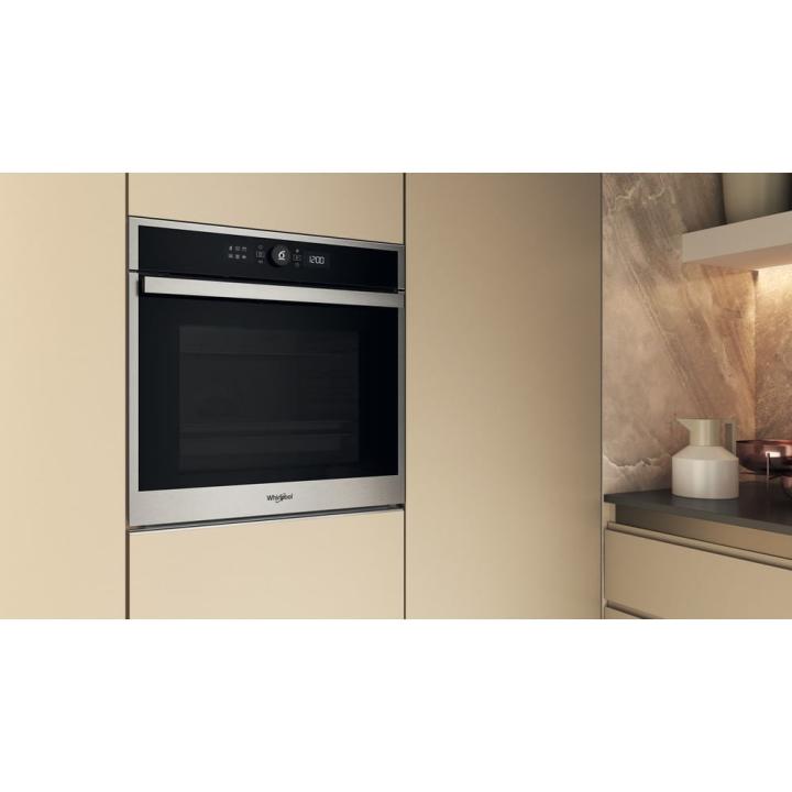 Whirlpool WOI4S8CM1SXA 73 L Noir, Acero inoxydable