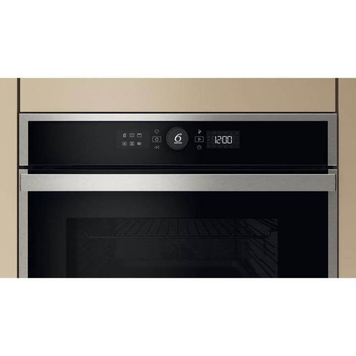 Whirlpool WOI4S8CM1SXA 73 L Noir, Acero inoxydable