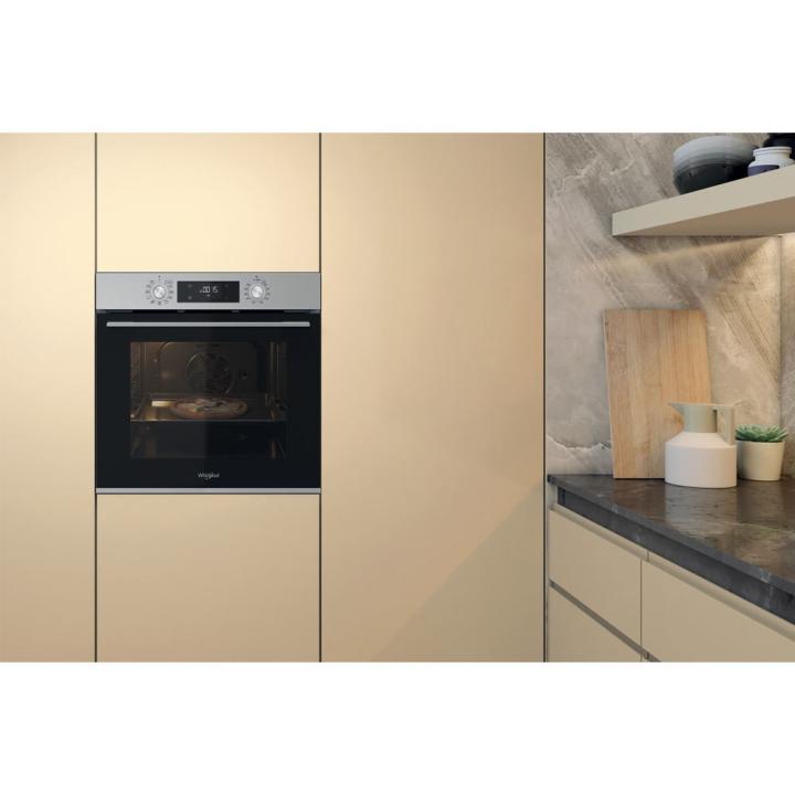 Whirlpool OMK58CU1SX 71 L Negro, Acero inoxidável