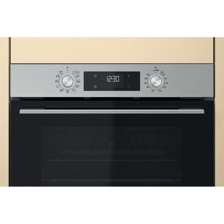 Whirlpool OMK58CU1SX 71 L Negro, Acero inossidabile