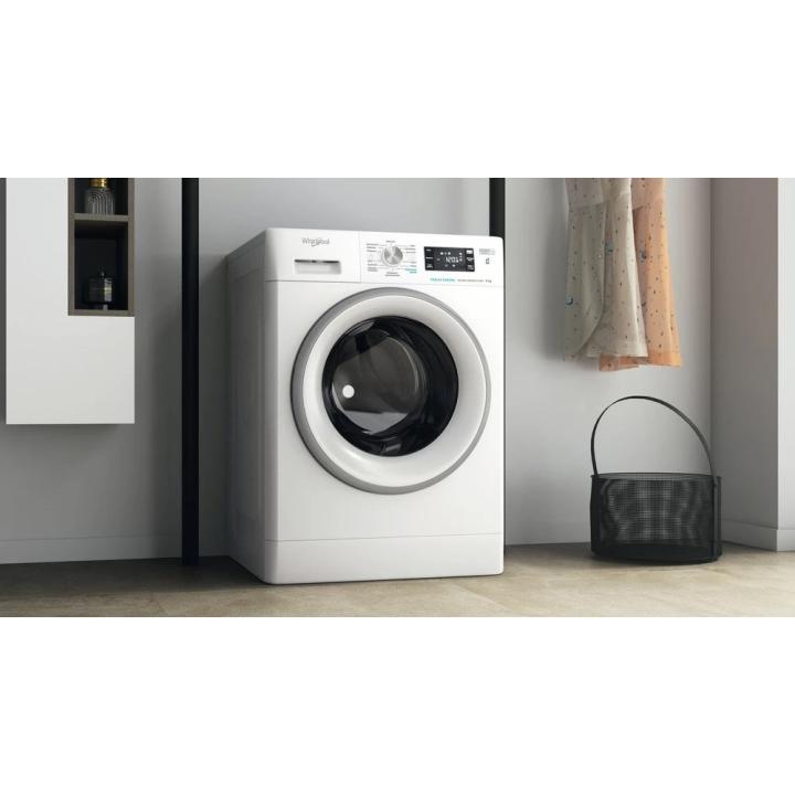 Lavadora independiente Whirlpool FFB 9258 SV ES 9 kg, 1200 rpm, blanca