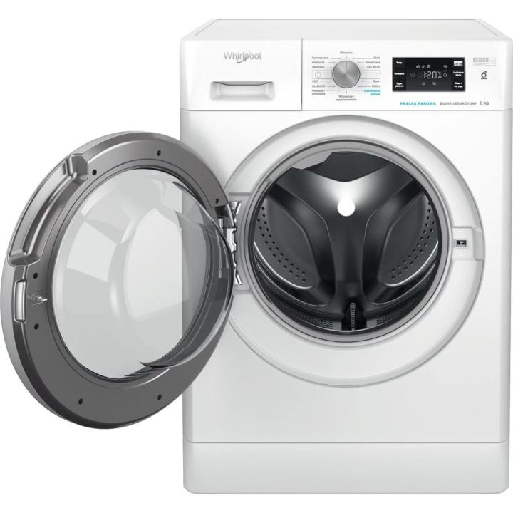 Lavadora independente Whirlpool FFB 9258 SV ES 9 kg, 1200 rpm, branco