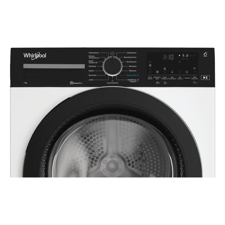 Whirlpool WSD 74 WBB PL asciugatrice Independiente Carga frontale 7 kg Bianca