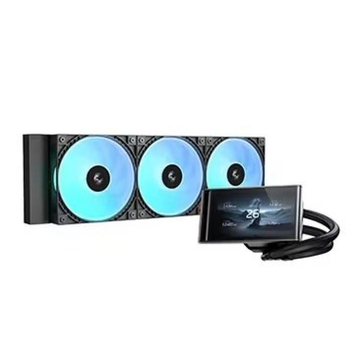 Refrigeração líquida DeepCool LT360 VISION ARGB, preto