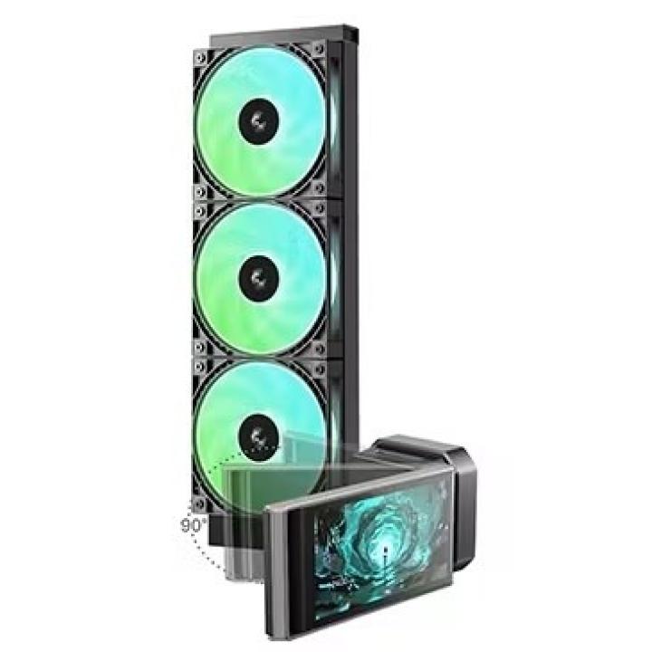 Réfrigération liquide DeepCool LT360 VISION ARGB, noir