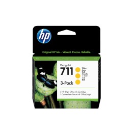 711 29ml Yellow DesignJet Ink Cartridge 3-Pack (CZ136A)