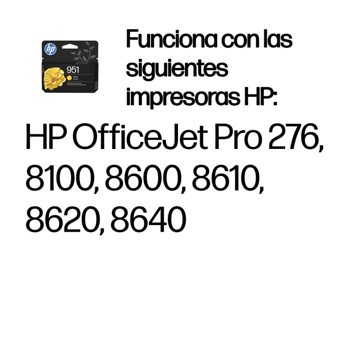HP Ink No 951 HP951 HP 951 Yellow Gelb (CN052AE)