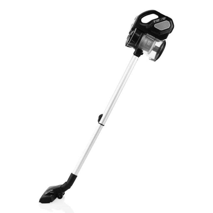 Hyundai VC800 aspiradora de pie y escoba eléctrica Aspiradora escoba 2 en 1 Corriente alterna Secar HEPA Sin bolsa 600 W Negro, 
