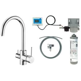 Rubinetto da cucina con kit di filtraggio dell'acqua