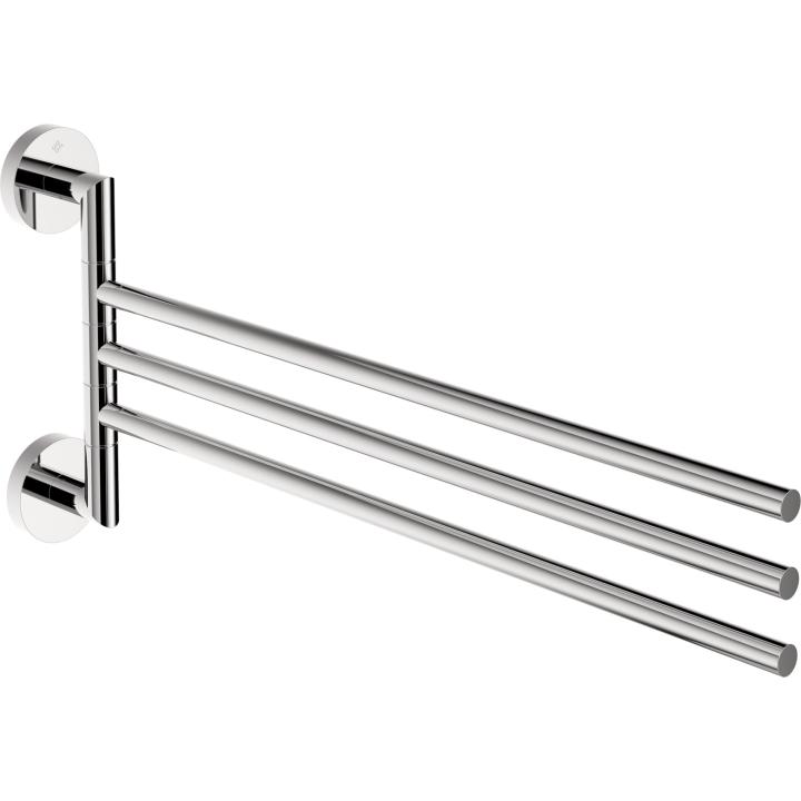 Toallero triple móvil - de pared