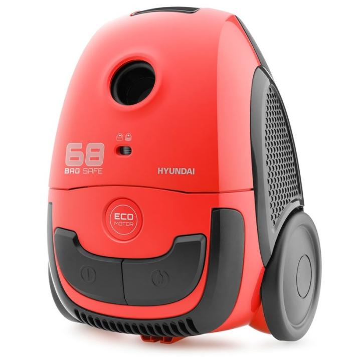 Hyundai HYUVC068R aspiradora 2 L Aspiradora cilíndrica Secar 800 W Bolsa para el polvo