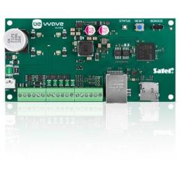 SATEL BE Wave Control panel of the WIRE 128 system