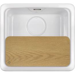 Single-bowl ceramic sink