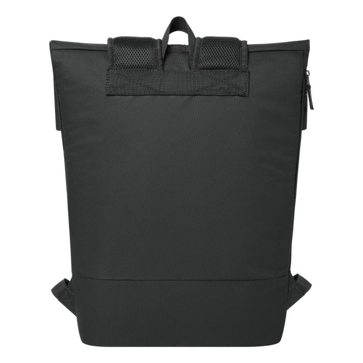 Rivacase Gremio mochila Mochila City Negro Poliéster, Tereftalato de polietileno reciclado (rPET)