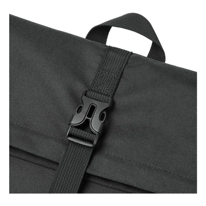 Rivacase Gremio Mochila City-Rucksack Negro Poliéster, Tereftalato de polietileno recicladado (rPET)