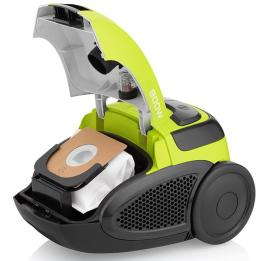 Hyundai HYUVC068G aspiradora 2 L Aspiradora cilíndrica Secar 800 W Bolsa para el polvo